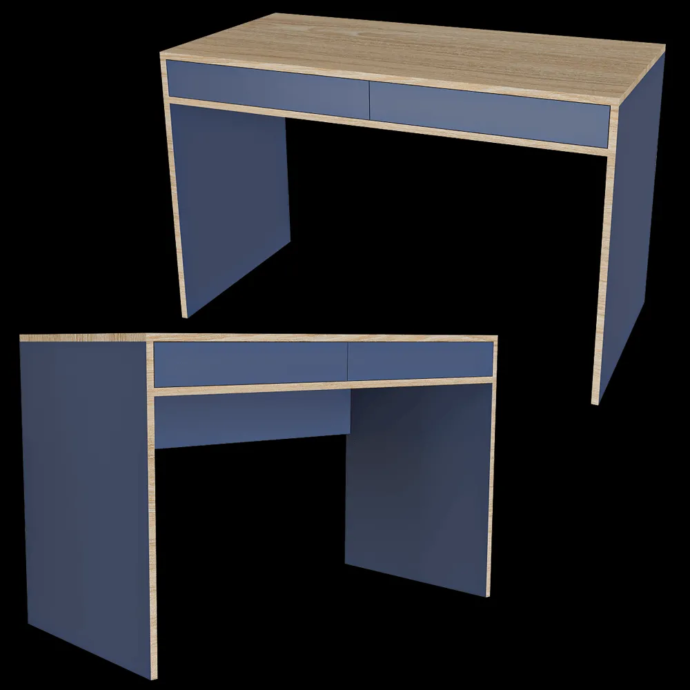 Bami – Desk TUTU BLUE T4 3ds Max