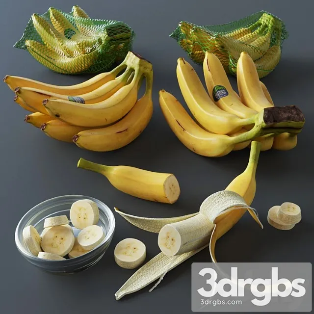 Banana set 3dsmax Download