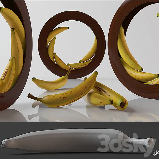 bananas 3ds Max