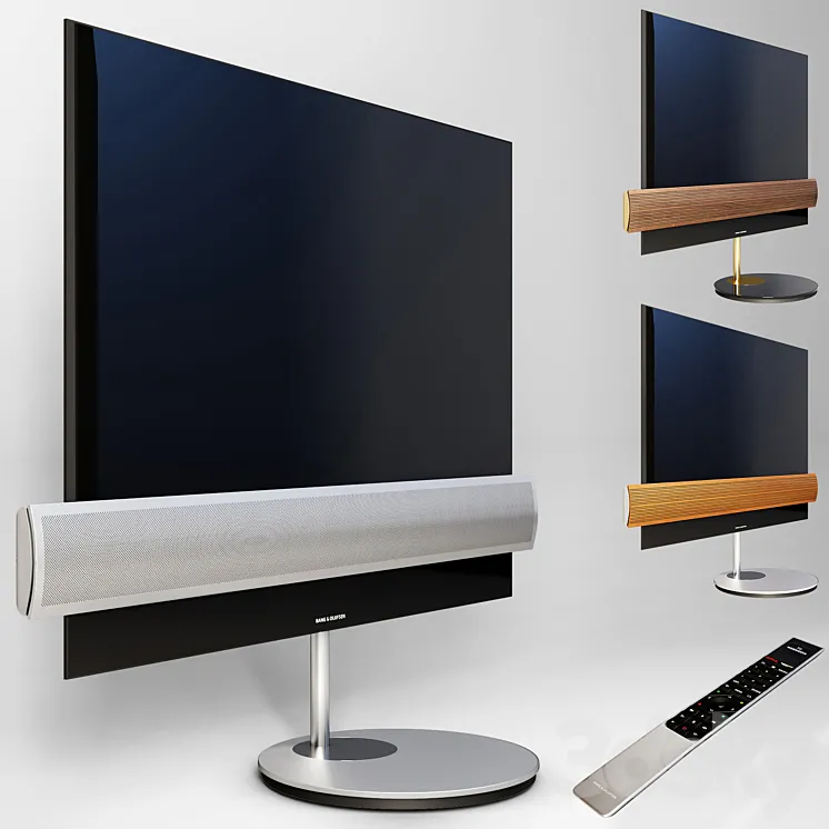 Bang & Olufsen BeoVision Eclipse and remote control 3DS Max