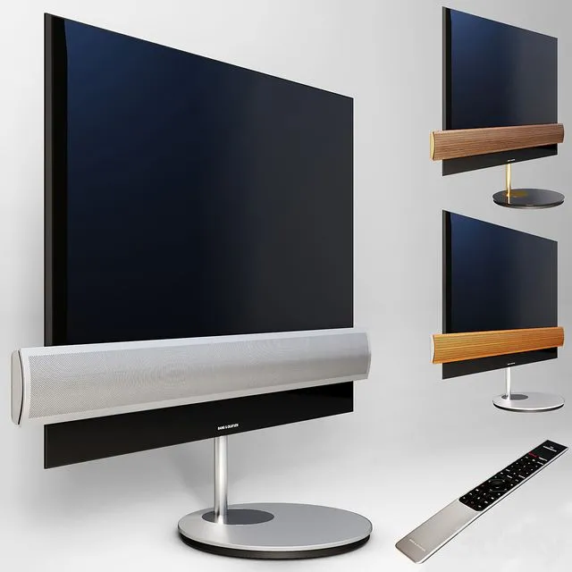 Bang & Olufsen BeoVision Eclipse and remote control 3dsMax Model
