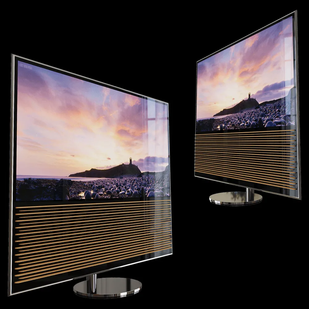 Bang & Olufsen – TV with speaker Beovision 14 3ds Max