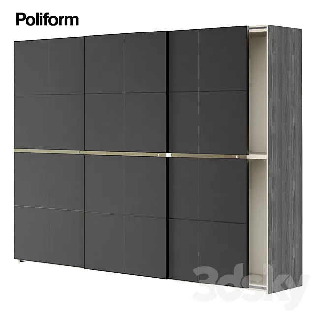 Bangkok Poliform Cabinet 3DS Max Model