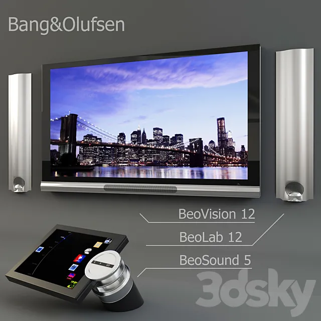 Bank & Oulfsen TVset 3ds Max