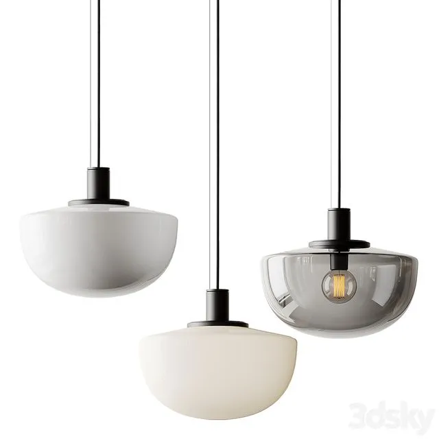 Bank Pendant Lamp from MENU 3dsMax Model