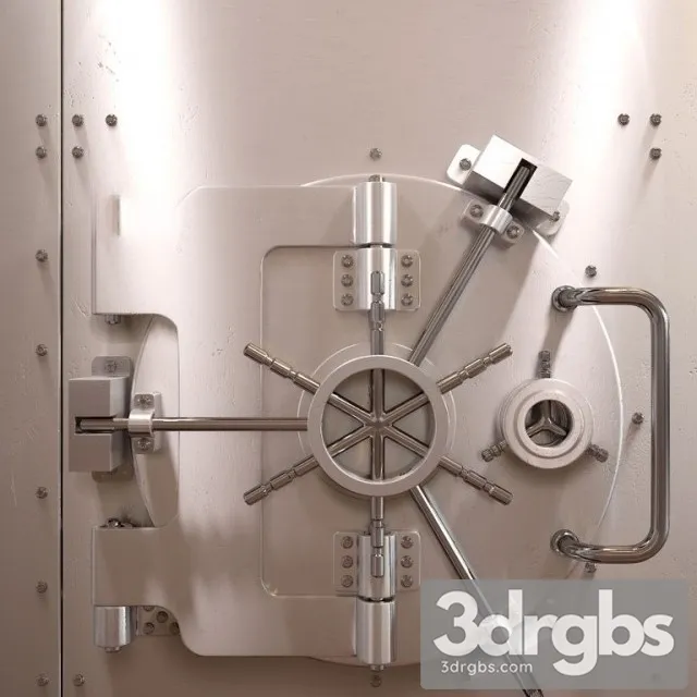 Bank Safe Vault 3dsmax Download