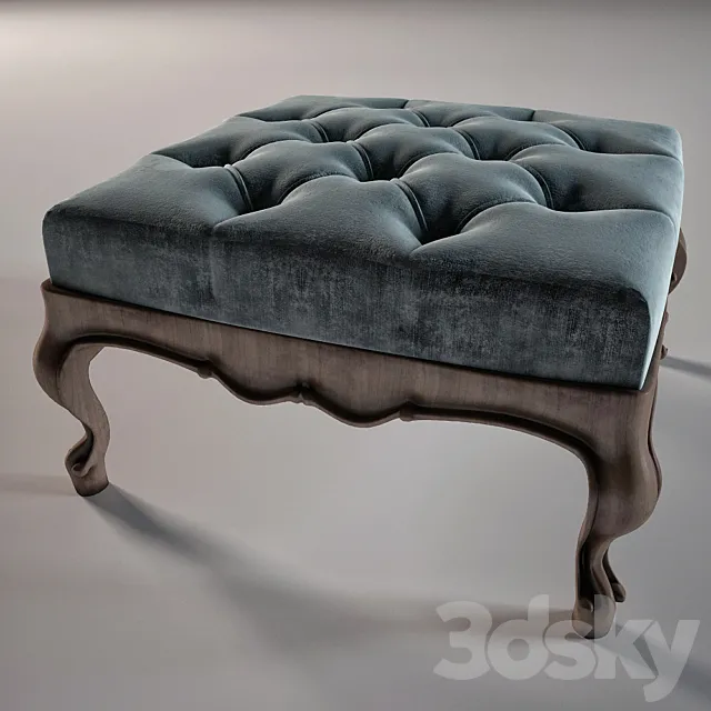 banquette 3ds Max