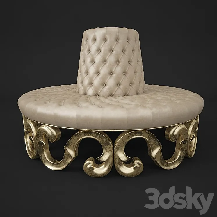 Banquettes CHRISTOPHER GUY 3DS Max