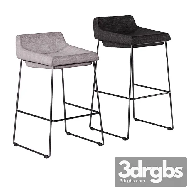 Bar and semi-bar stool concepto comfy 2 3dsmax Download
