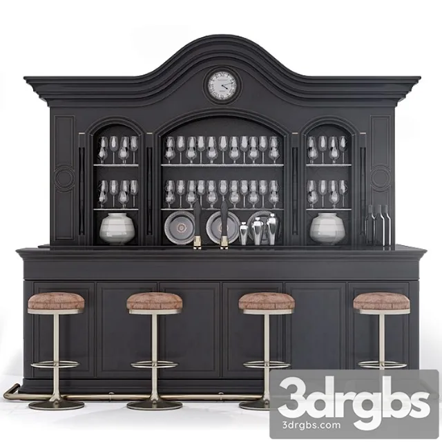 Bar Bar Reception Desk 02 3dsmax Download
