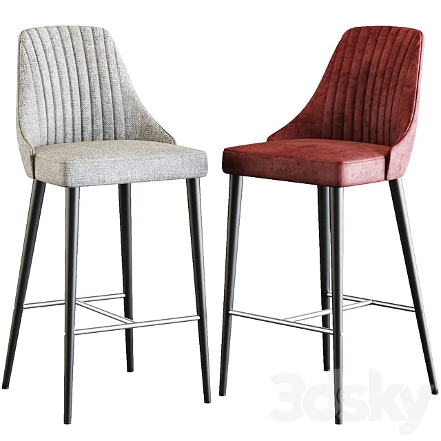 Bar chair BARY Deephouse 3ds Max