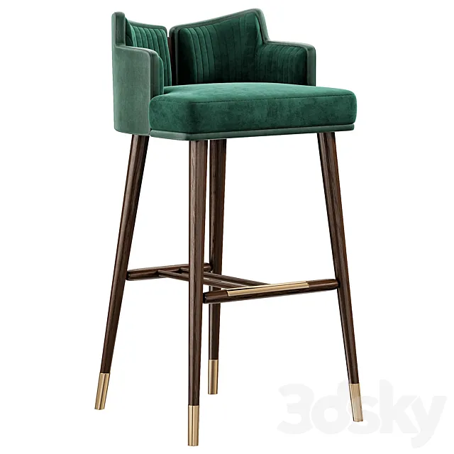 Bar Chair Ervin By Mezzocollection 3dsMax Model