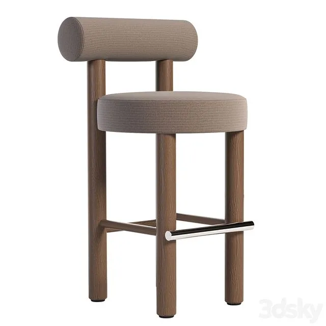 Bar Chair Gropius CS2 by NOOM 3dsMax Model