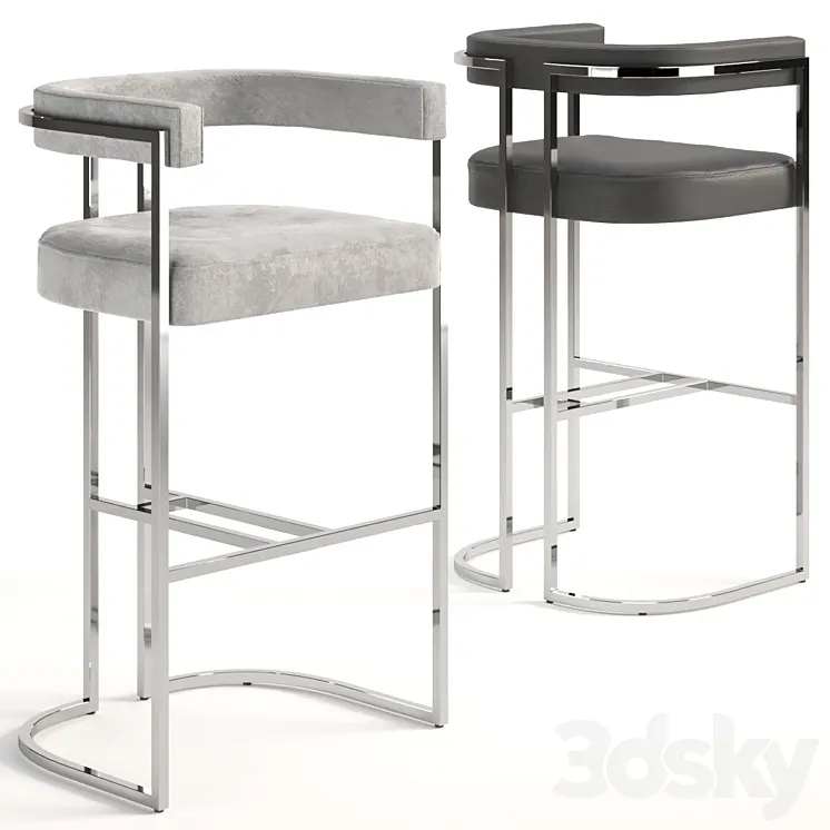 Bar Chair Julius 3DS Max