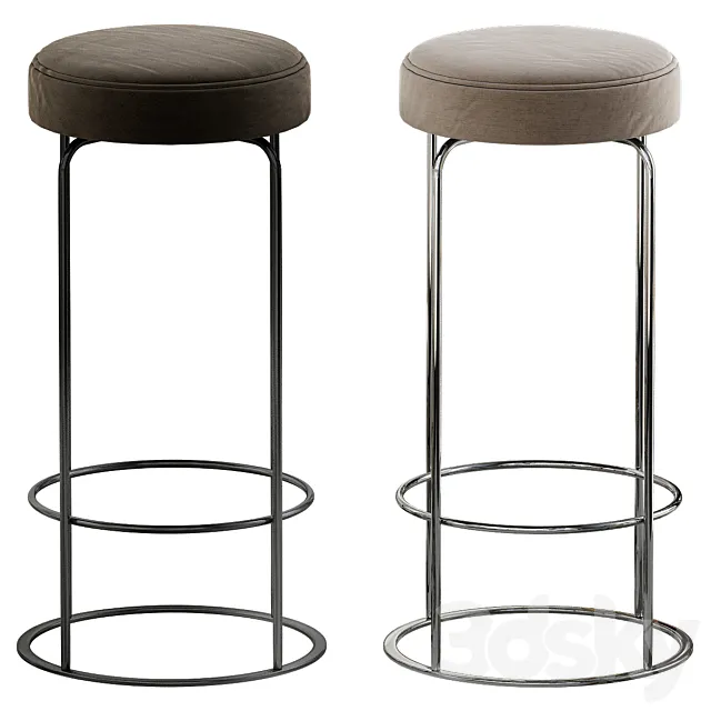 Bar chair RING BARSTOOL MAXI 3DS Max Model