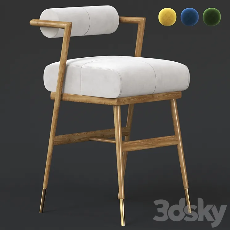 Bar Chair Waters 3DS Max Model