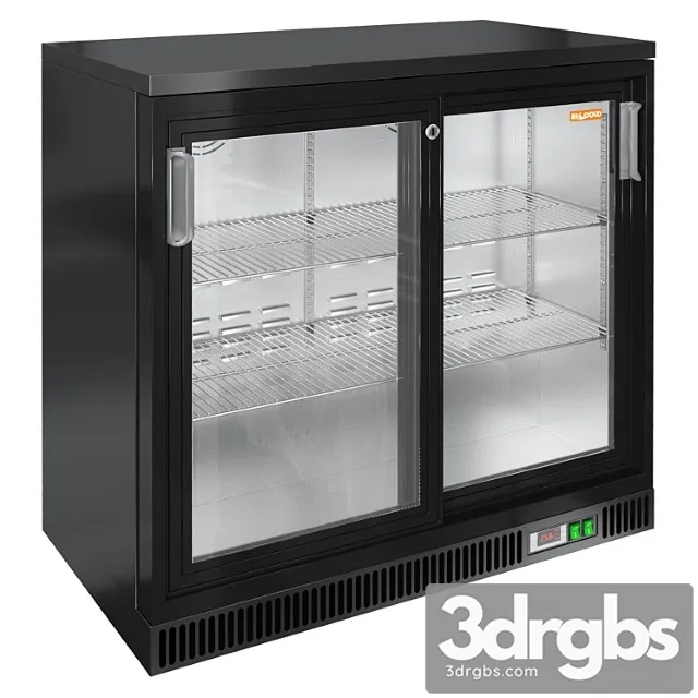 Bar refrigerated cabinet hicold sgd250sl