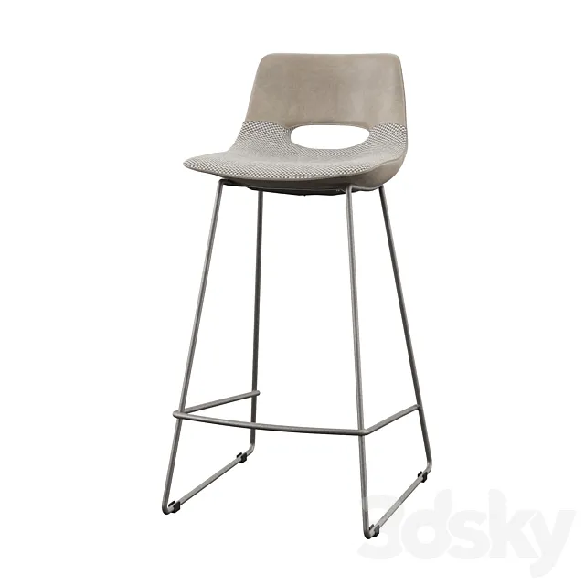 Bar stool 3ds Max