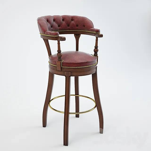 Bar Stool 3DS Max Model