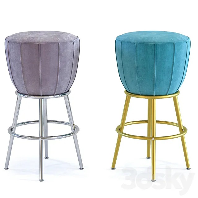 Bar stool after work 3DS Max Model