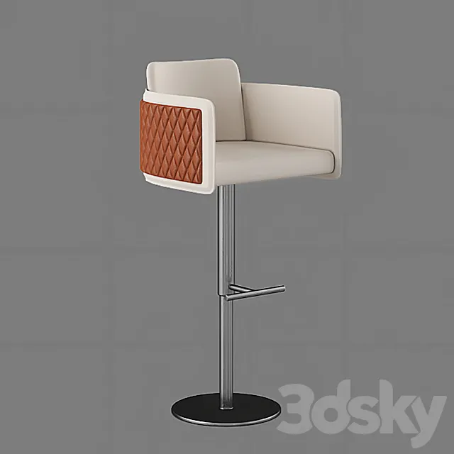 Bar stool Amet Sgabello 3DS Max Model