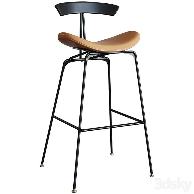 Bar stool Ant Bar Stool Chair 3dsMax Model