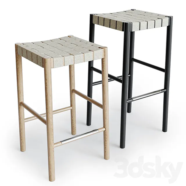 Bar stool Betty TK7 & TK8 Thau & Kallio 2020 3DSMax File