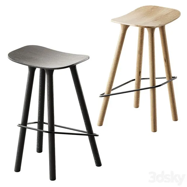 Bar stool Cot W from Nunc 3dsMax Model