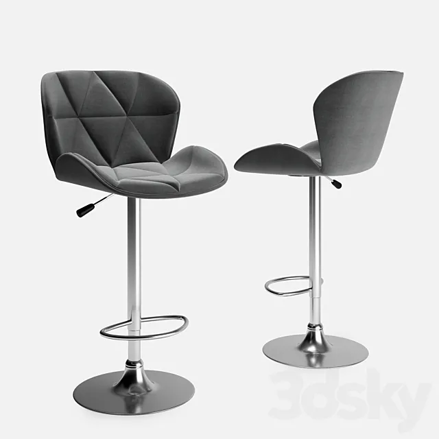 Bar stool Diamond 3ds Max