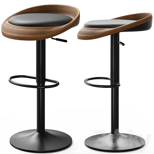 Bar stool GOE by Montly 3DSMax File