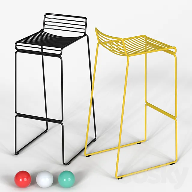 Bar stool Hero 3ds Max