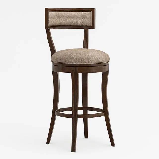 Bar stool Hi-Ho-Hi Dark Caracole 3dsMax Model