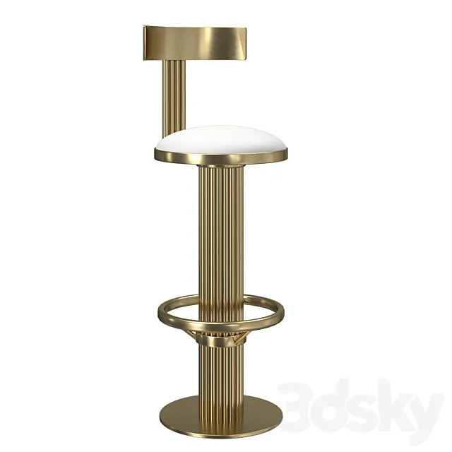 Bar stool KELLY BAR CHAIR 3ds Max