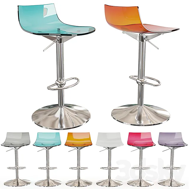 Bar stool Led 3DSMax File