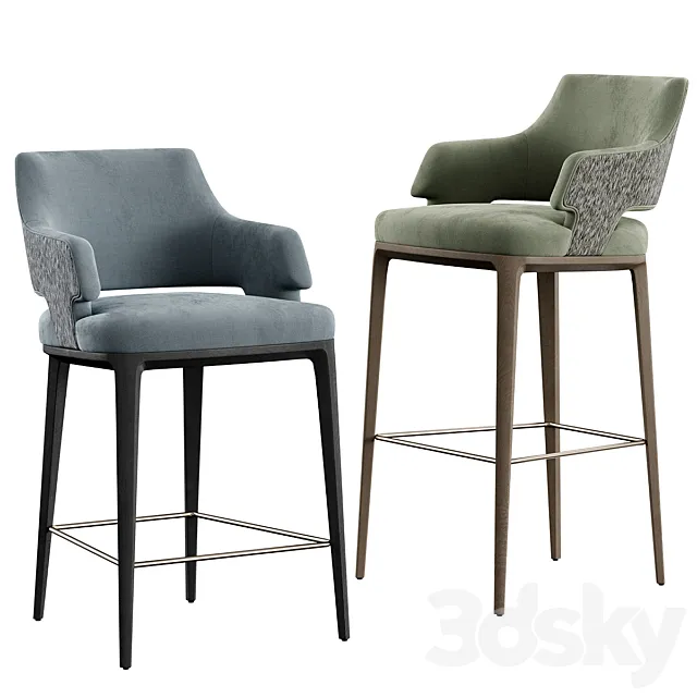 Bar stool Leet Konyshev 3ds Max