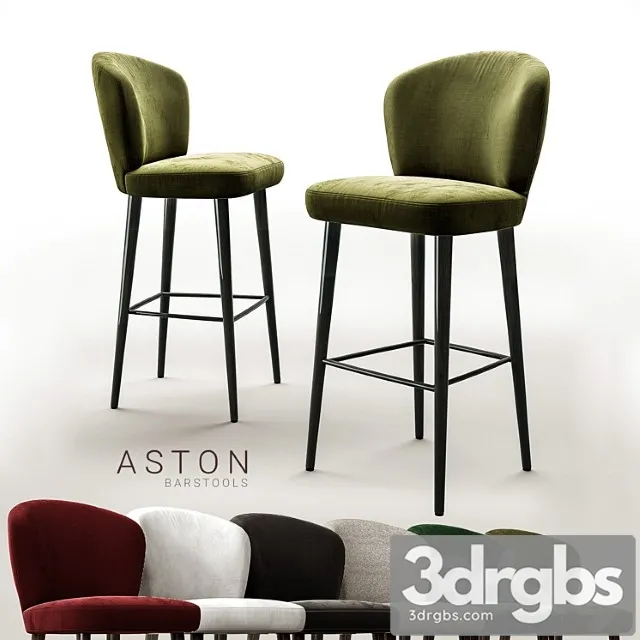 Bar stool minotti aston 2 3dsmax Download