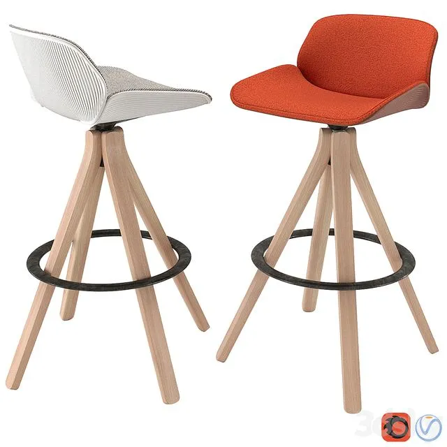 Bar Stool Nuez BQ2779 by Andreu World 3dsMax Model