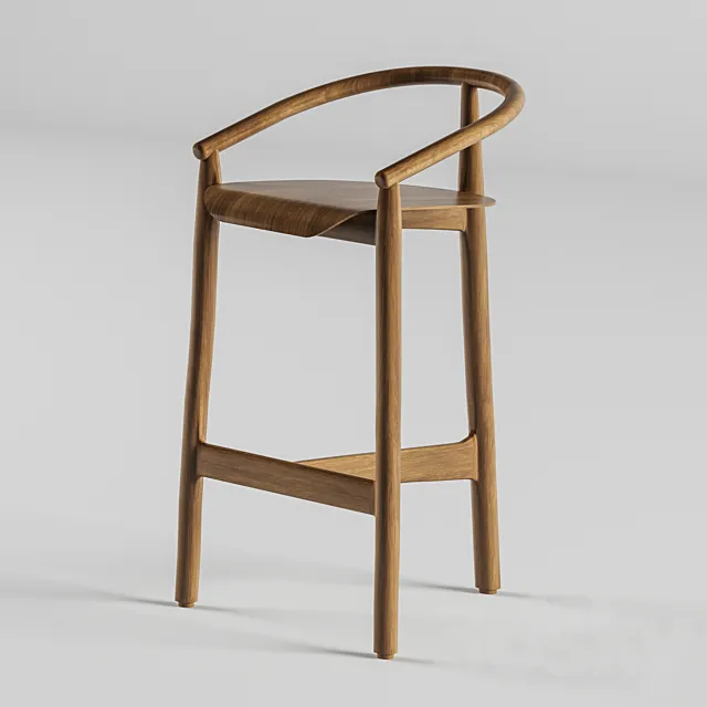 Bar stool Paged EVO H-2940 3ds Max