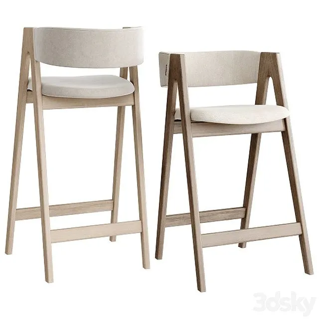 Bar stool PYCH by Montly 3dsMax Model