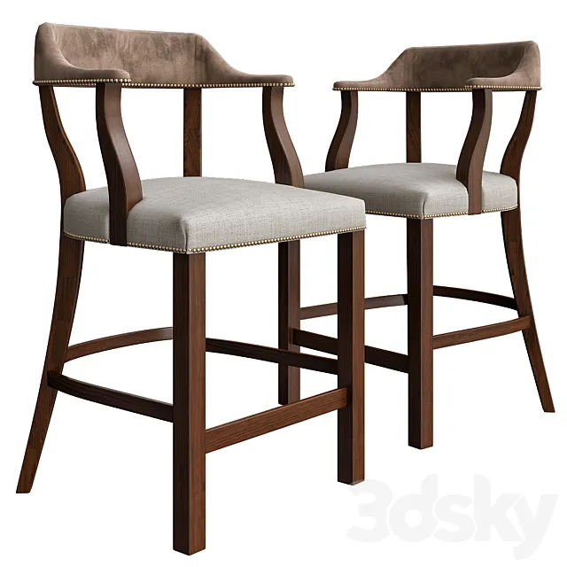 Bar Stool Ralph Lauren 3ds Max