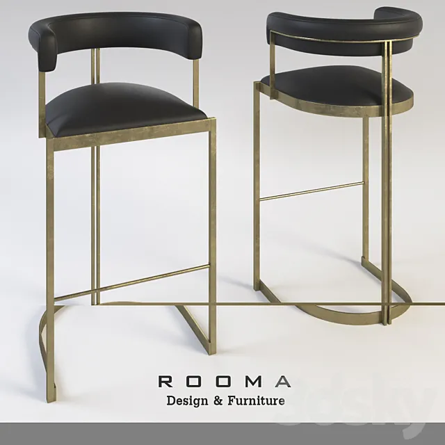 Bar stool Rooma Design 3DSMax File