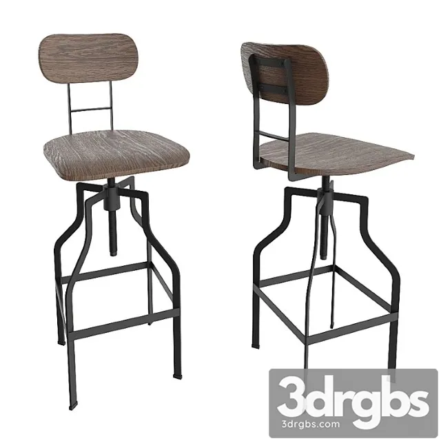 Bar stool signal drop. 2 3dsmax Download