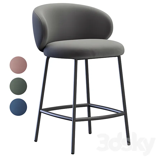 Bar stool Tuka Cb 3ds Max