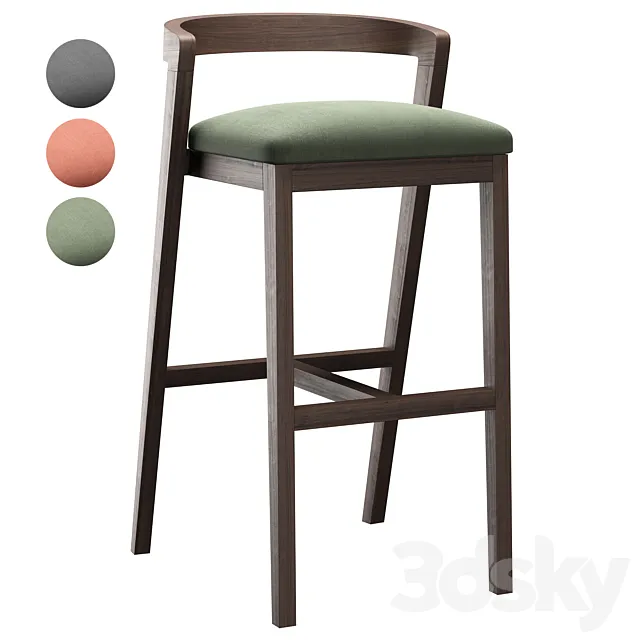 Bar stool VENUS 3DS Max Model