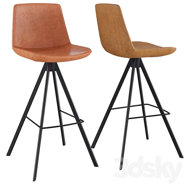 Bar stool Zelda CC0825U10 3DS Max Model