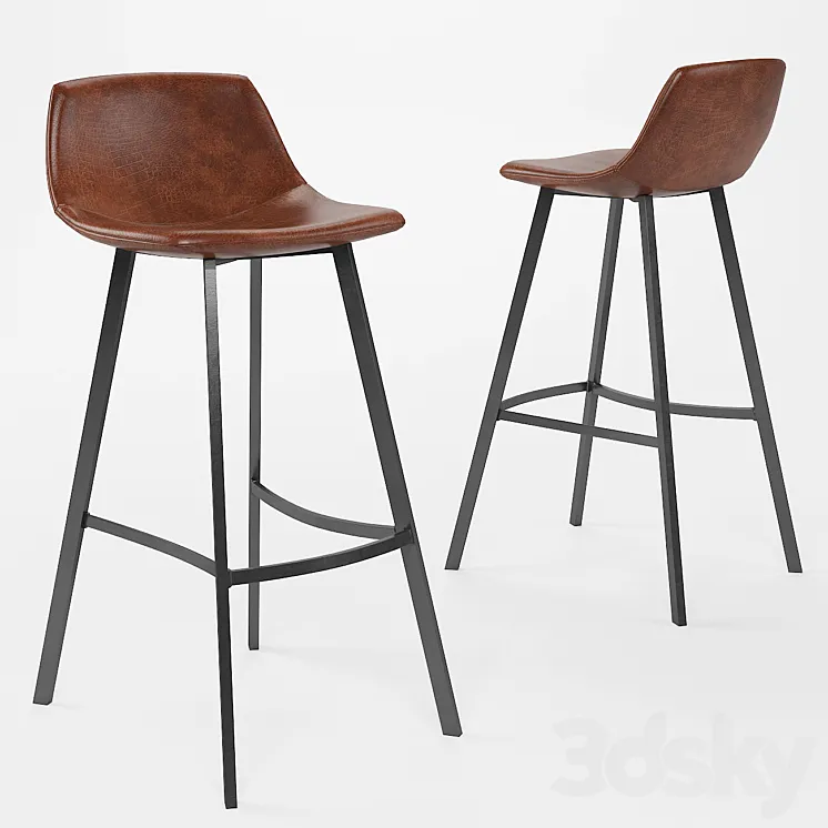 Bar_stool_07 3DS Max