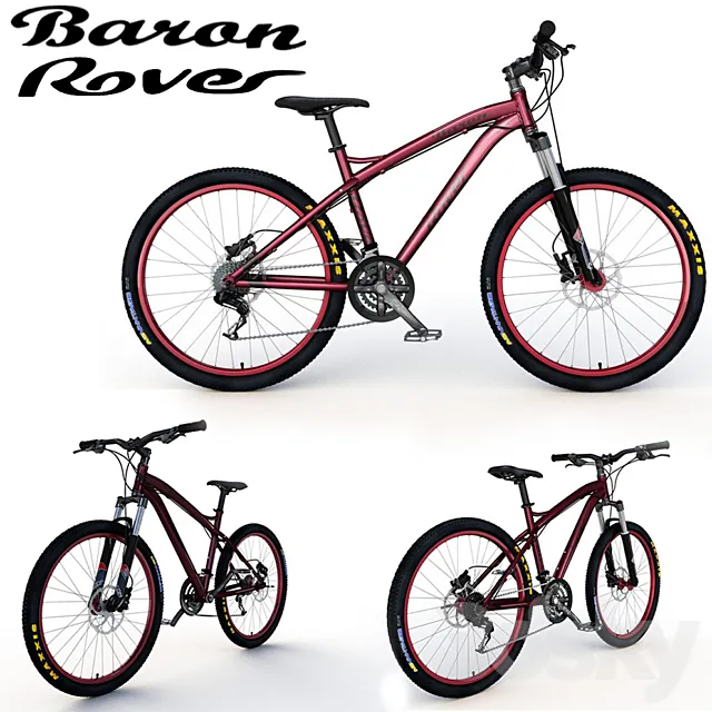 Baraon Rover Bike 3DSMax File