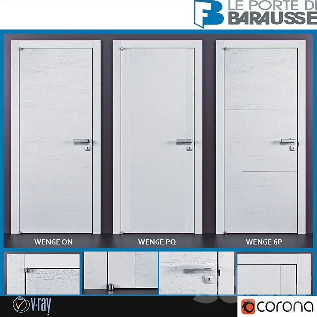 Barausse doors 3ds Max