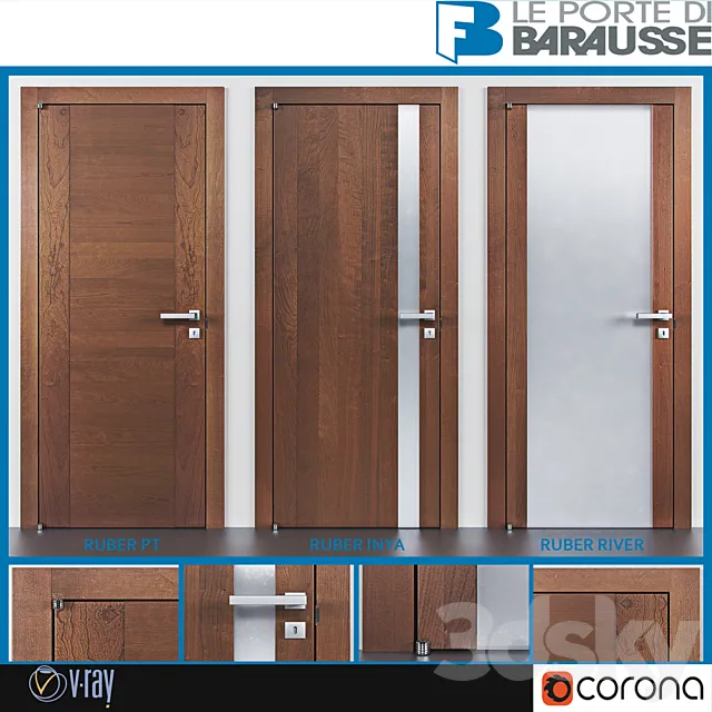 Barausse doors 3DSMax File