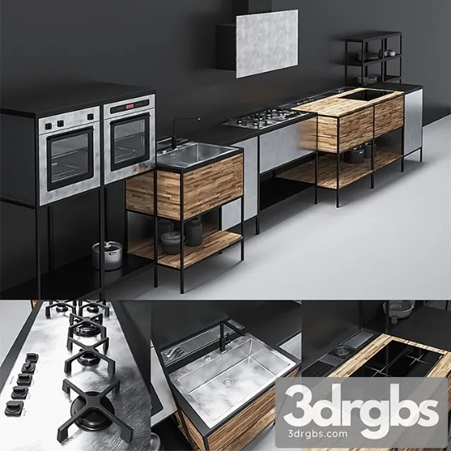 Barazza Kitchen 01 1 3dsmax Download